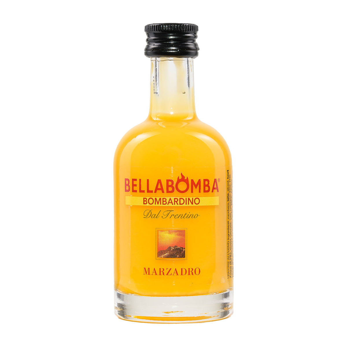 Marzadro Bellabomba Eierlikör Miniatur