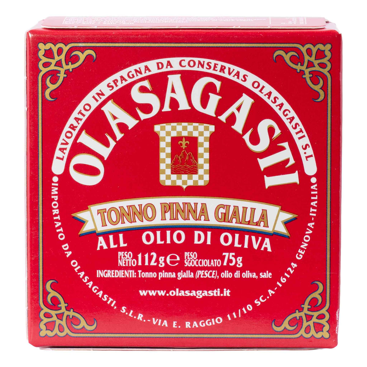 Olasagasti Atún Claro Gelbflossen-Thunfisch in Olivenöl 112g