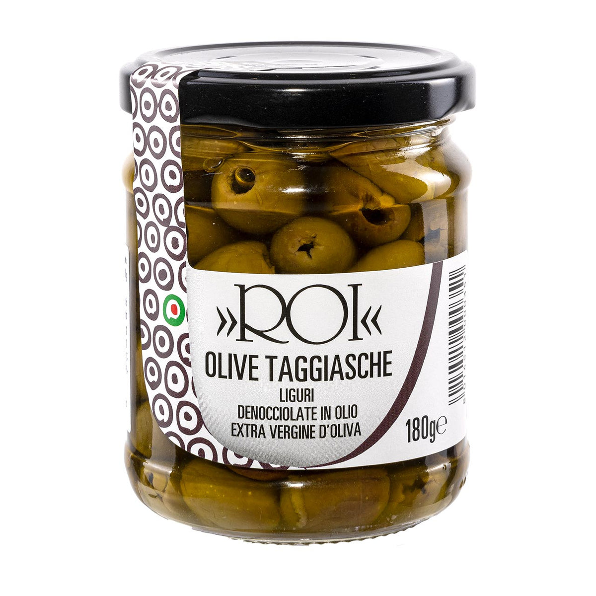 Olio Roi Taggiasca Oliven ohne Stein 180g