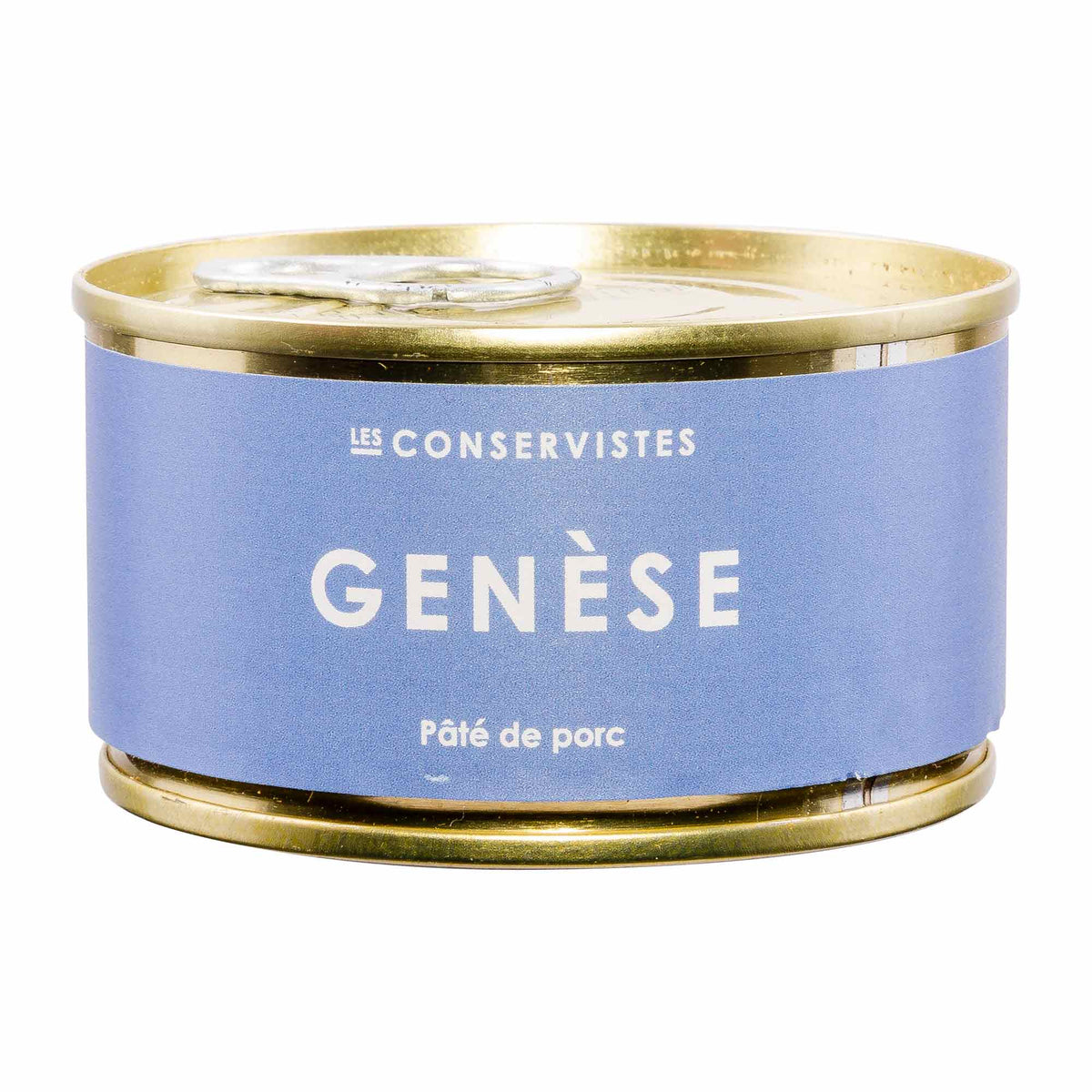 Les Conservistes Pâté de Porc Genése