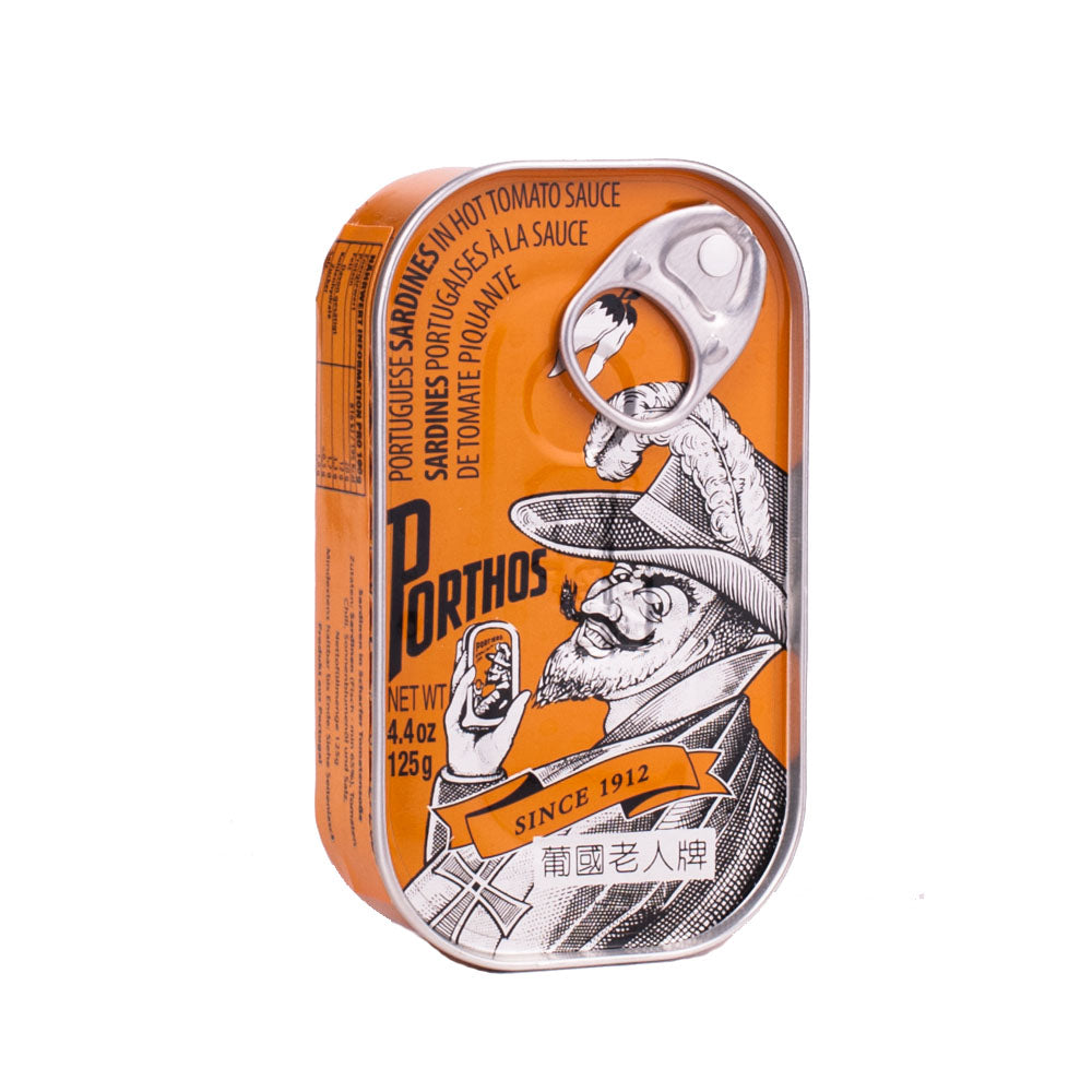 Porthos Sardinen in scharfer Tomatensauce 125g