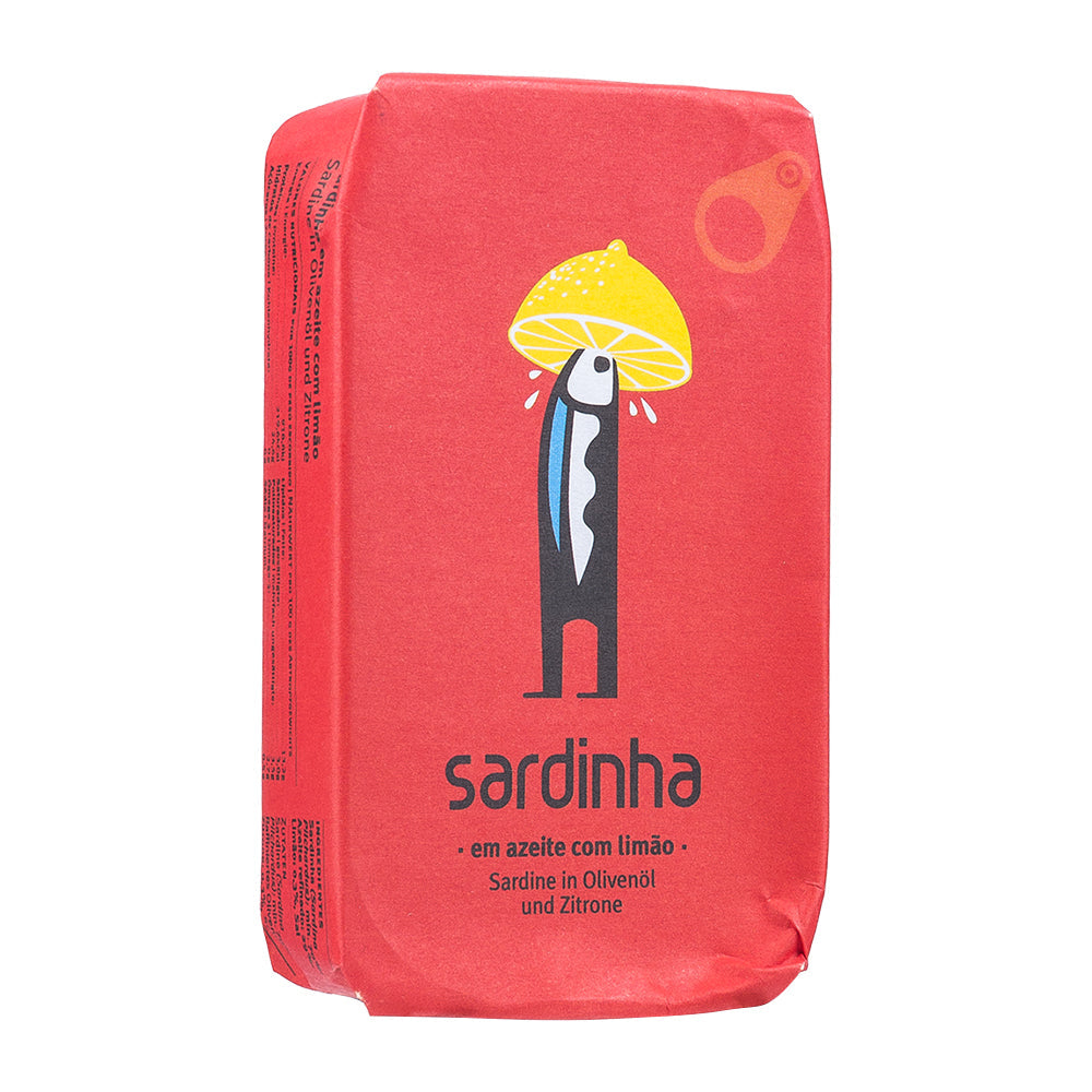 Sardinha Sardinen mit Zitrone in Olivenöl