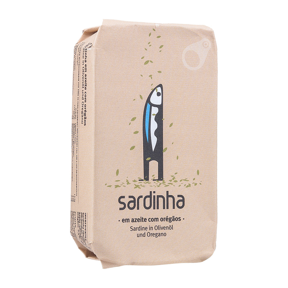 Sardinha Sardinen mit Oregano in Olivenöl