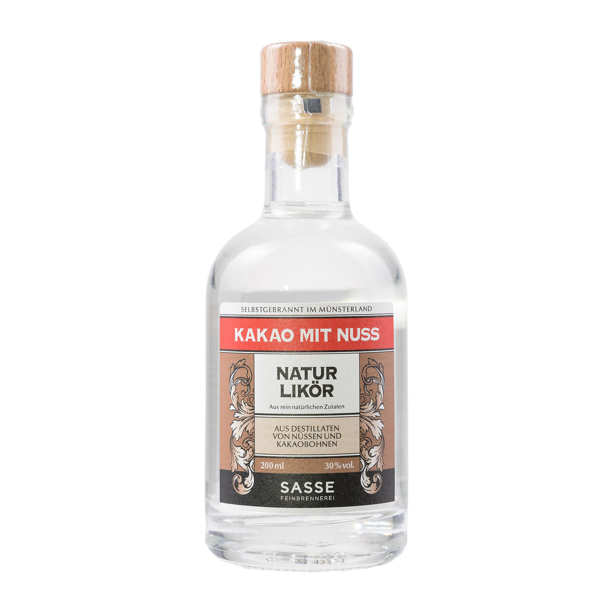 Sasse Kakao mit Nuss Likör 200ml