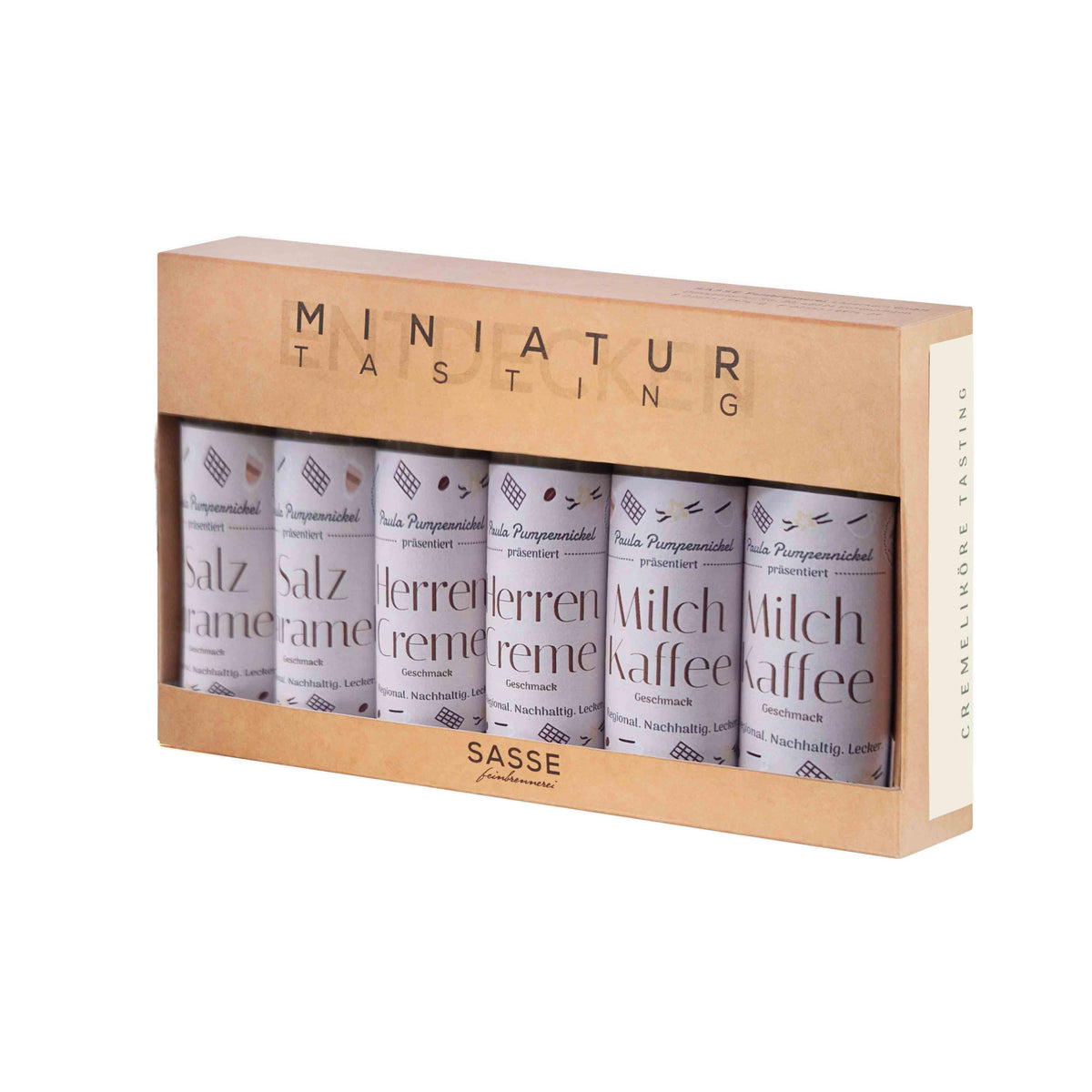 Sasse Miniatur Tasting Set Paula Pumpernickel 6x20ml