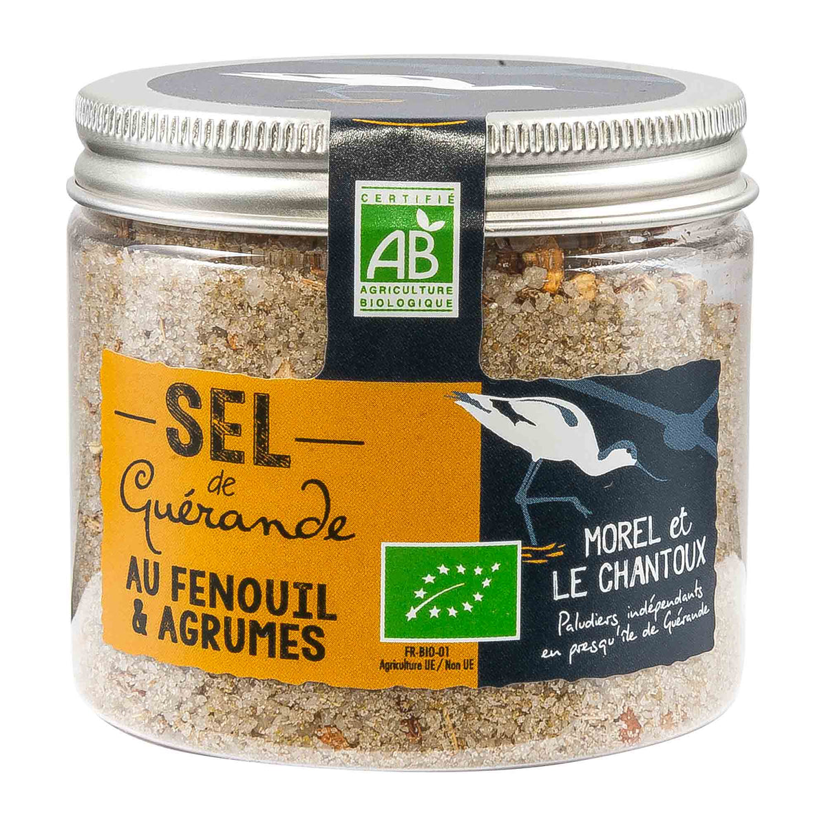 Sel de Guérande Salz mit Fenchel und Orange 150g