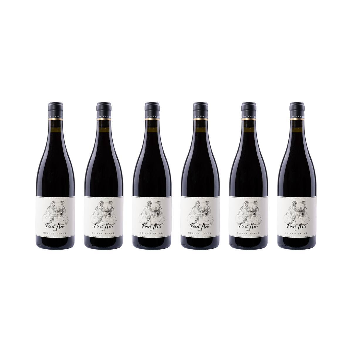 Oliver Zeter 6er-Set — Pinot Noir 2023