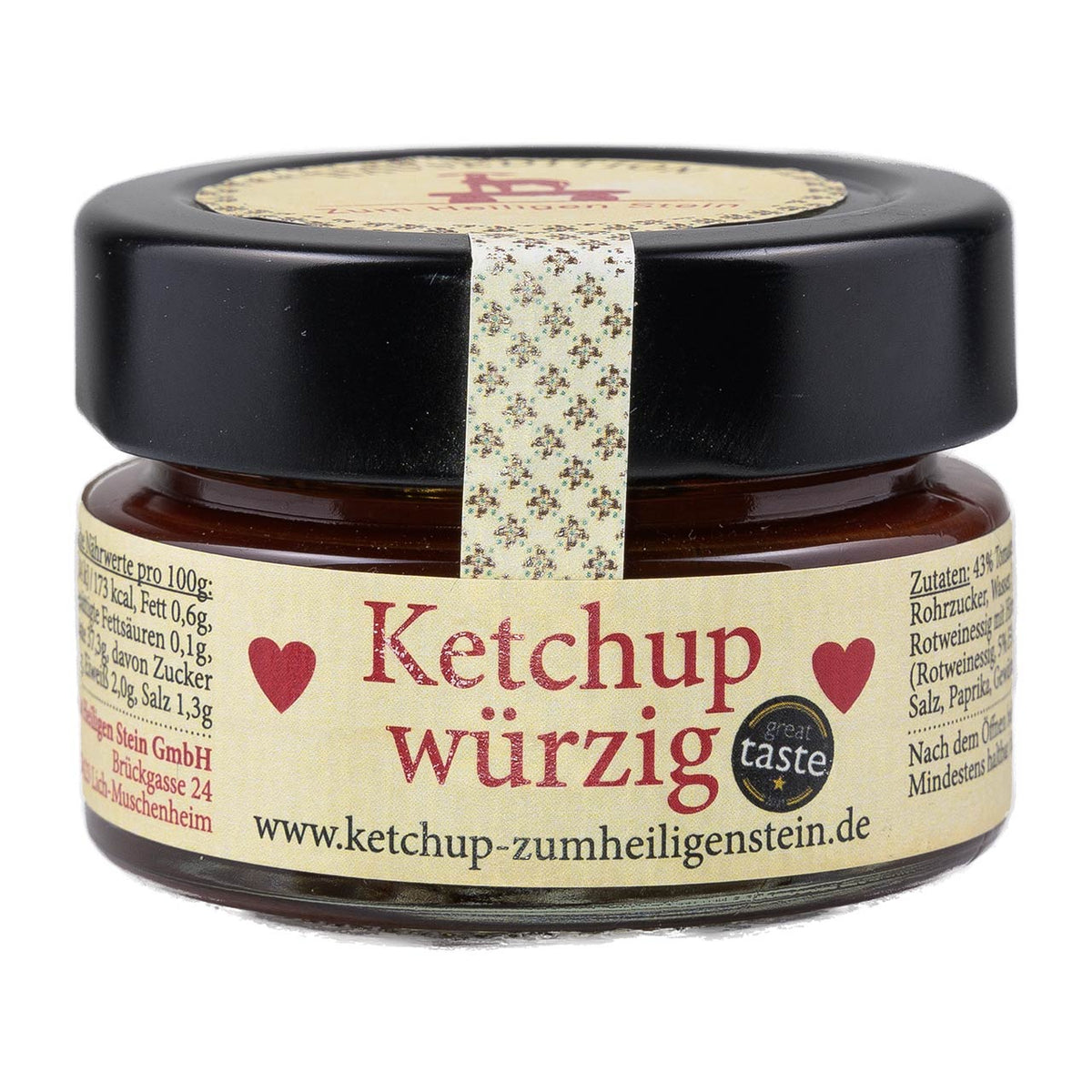 Zum heiligen Stein Ketchup würzig 75g