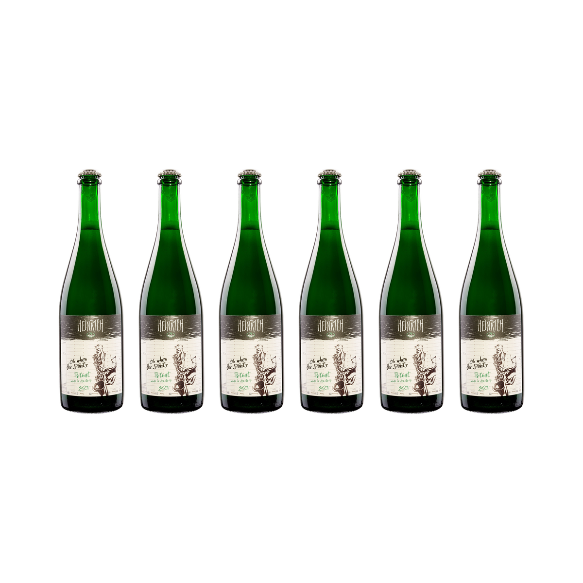 Pet Nat Oh when the saints – 2021 — 6× 750 ml