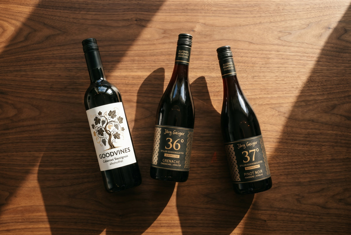 Alkoholfreier Rotwein kaufen | ginusslande.com