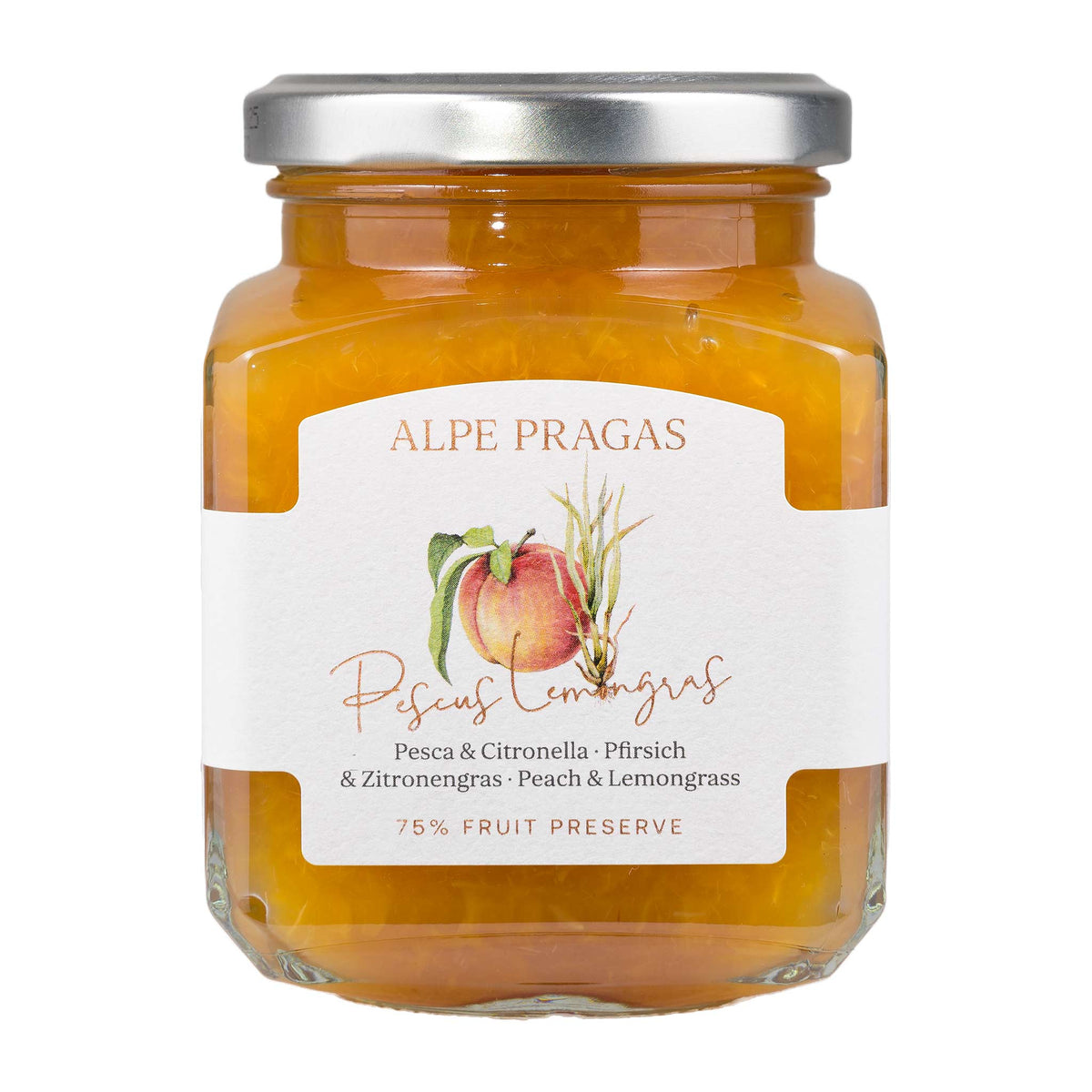 Alpe Pragas  Pfirsich Zitronengras  335g