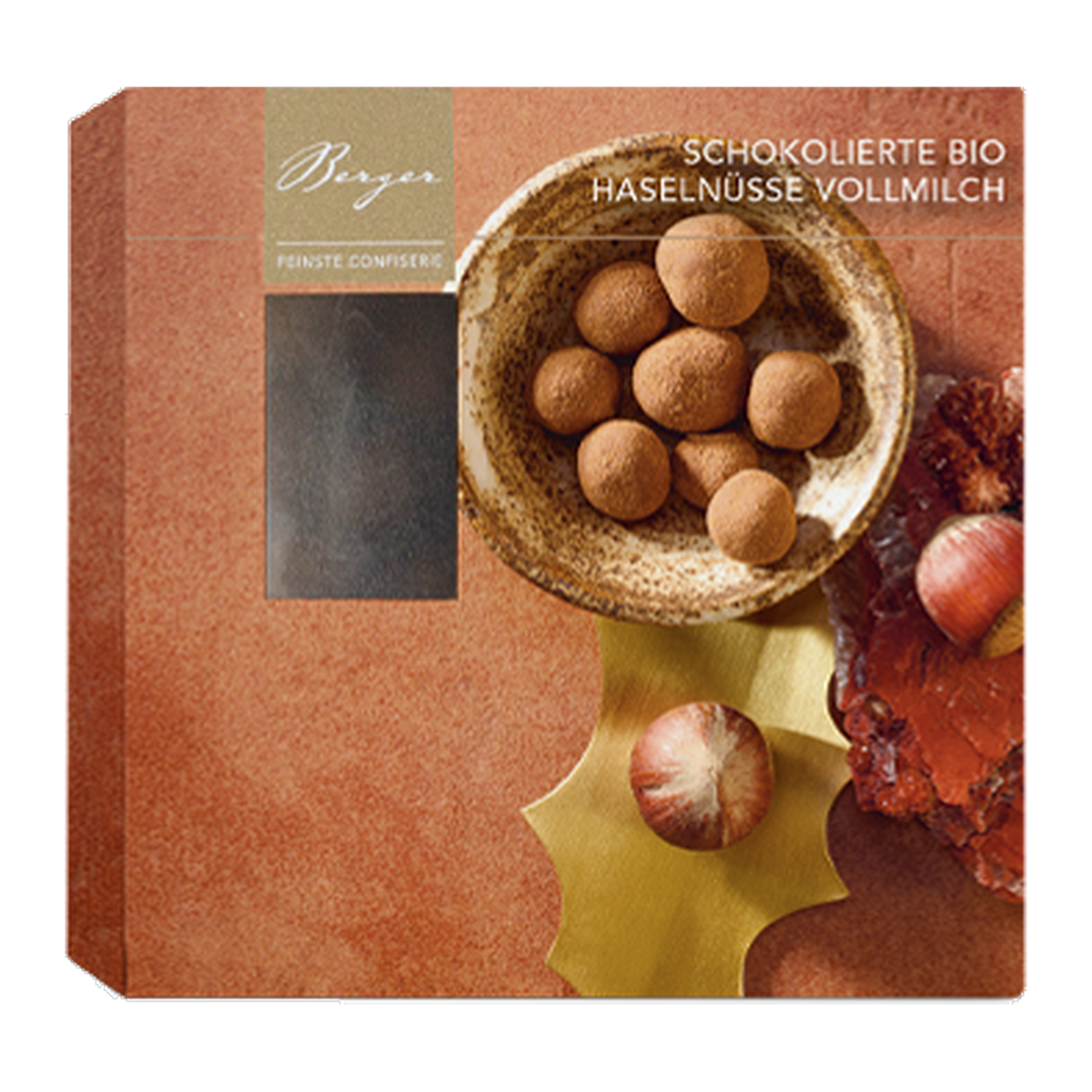 Berger Bio Haselnüsse in Vollmilch 100g