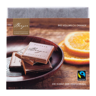 Organic Whole Milk Chocolate with Orange