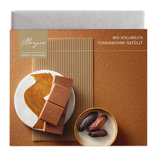 Bio Vollmilch mit Tonkabohnen-Ganache von Berger Confiserie