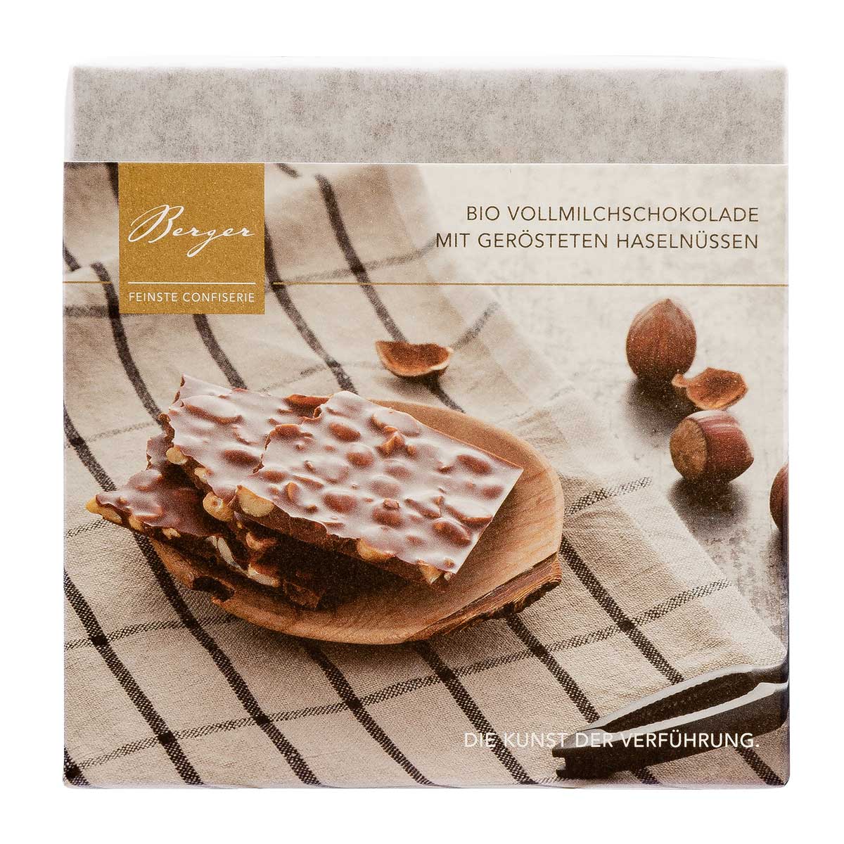 Berger Schokolade  mit gerösteten Haselnüssen