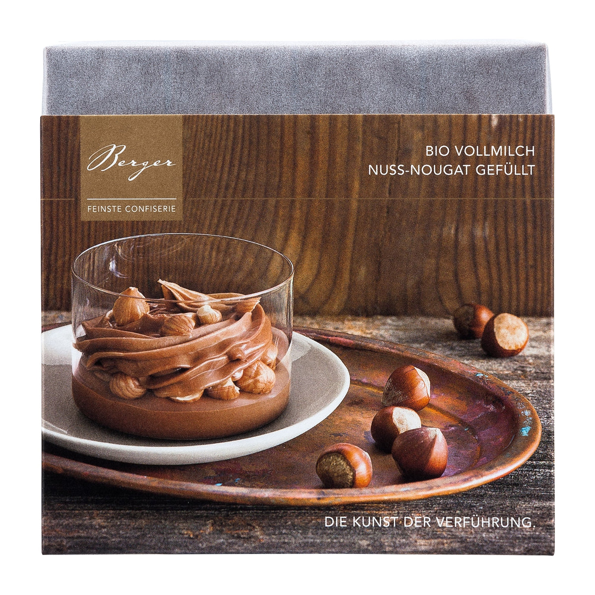Berger Schokolade  Vollmilch Nuss-Nougat [BIO]
