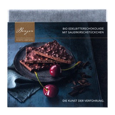 Dark Chocolate with Sour Cherry Pieces