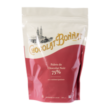 Kuvertüre 75% – Palets de Chocolat Noir von Chocolat Bonnat