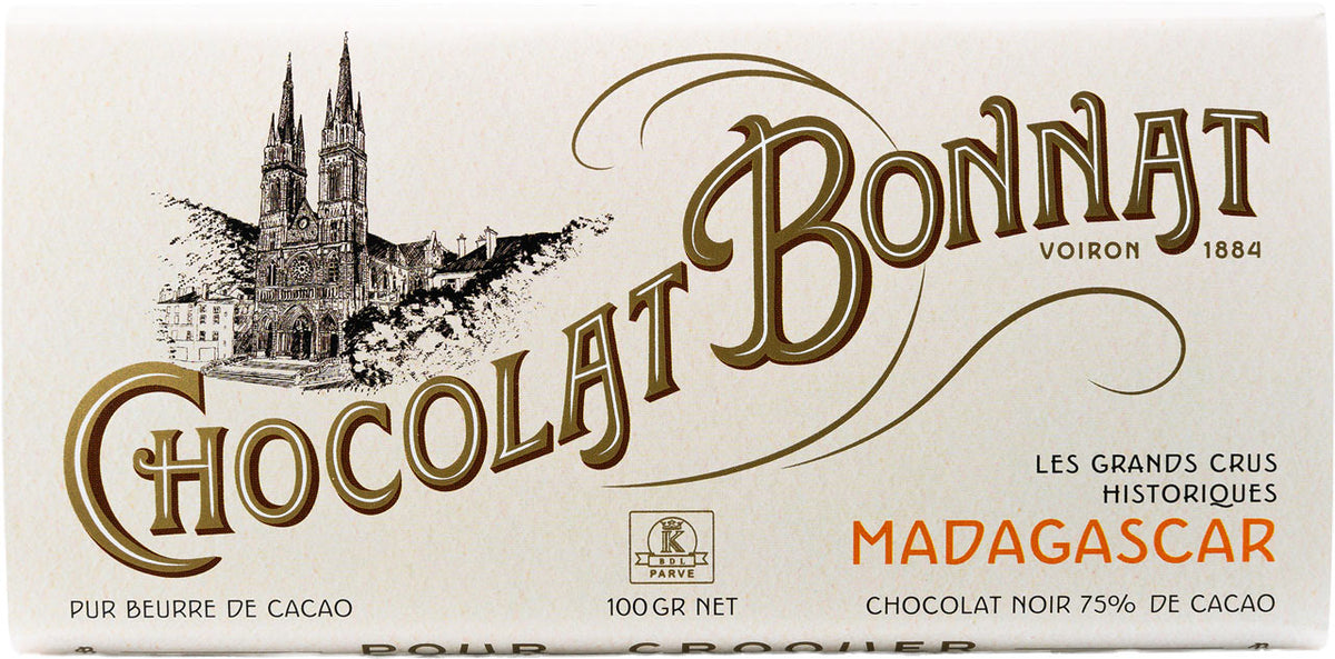 Bonnat Schokolade  Madagascar 75%  Zartbitterschokolade