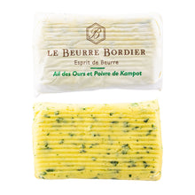 Bordier  Butter mit Bärlauch & Kampot Pfeffer  125g