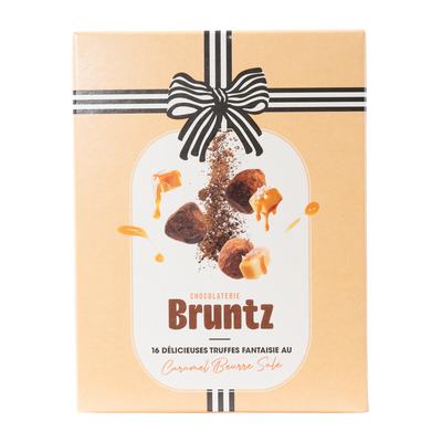 Cocoa Confection with Salted Caramel