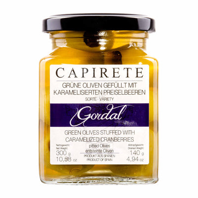 Gordal Olives with Cranberries