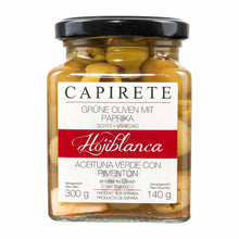 Capirete  Hojiblanca Oliven mit Paprika