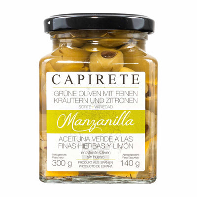 Manzanilla Olives with Lemon