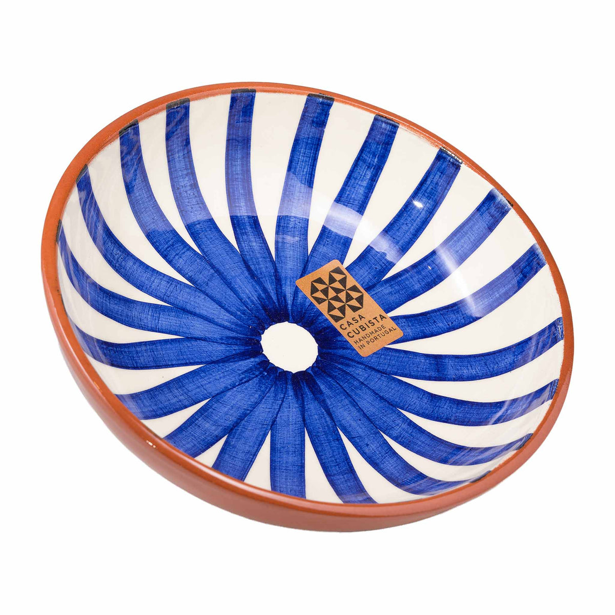 Keramikschale mittel  ray blue