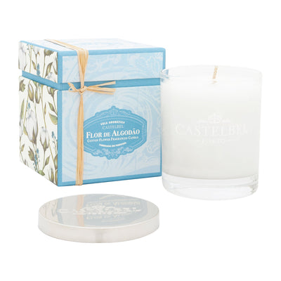 Cotton scented candle