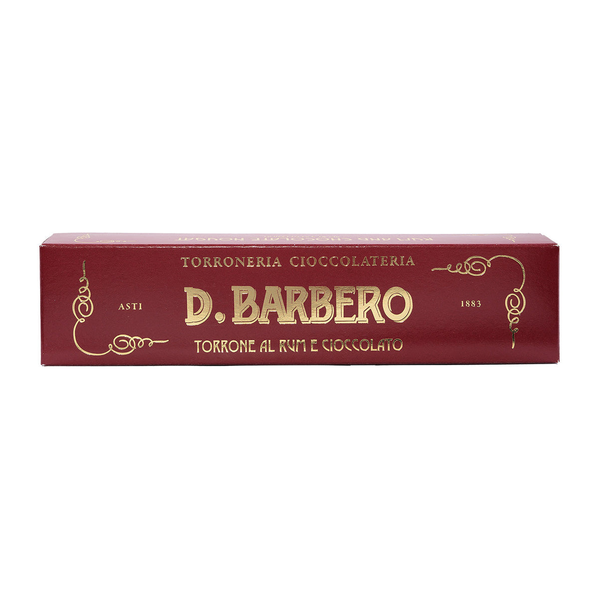 D.Barbero  Torrone al Rum e cioccolato  270g