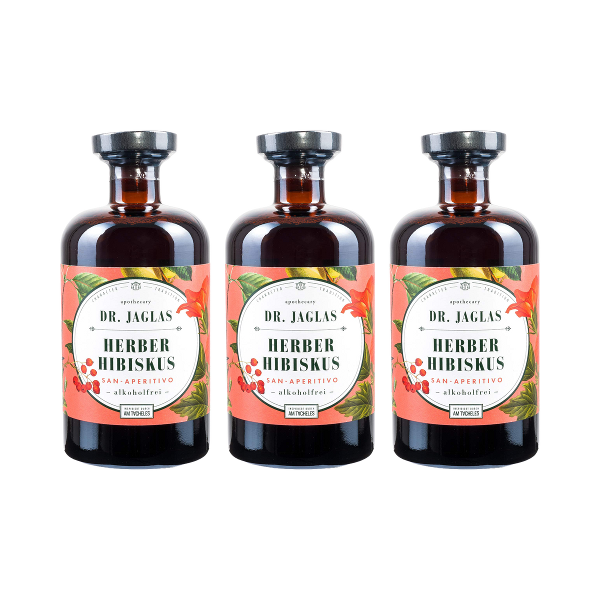 Herber Hibiskus – 3× 500 ml Multiset