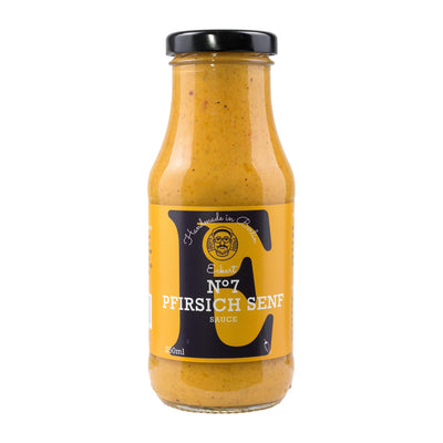 Pfirsich Senf Sauce