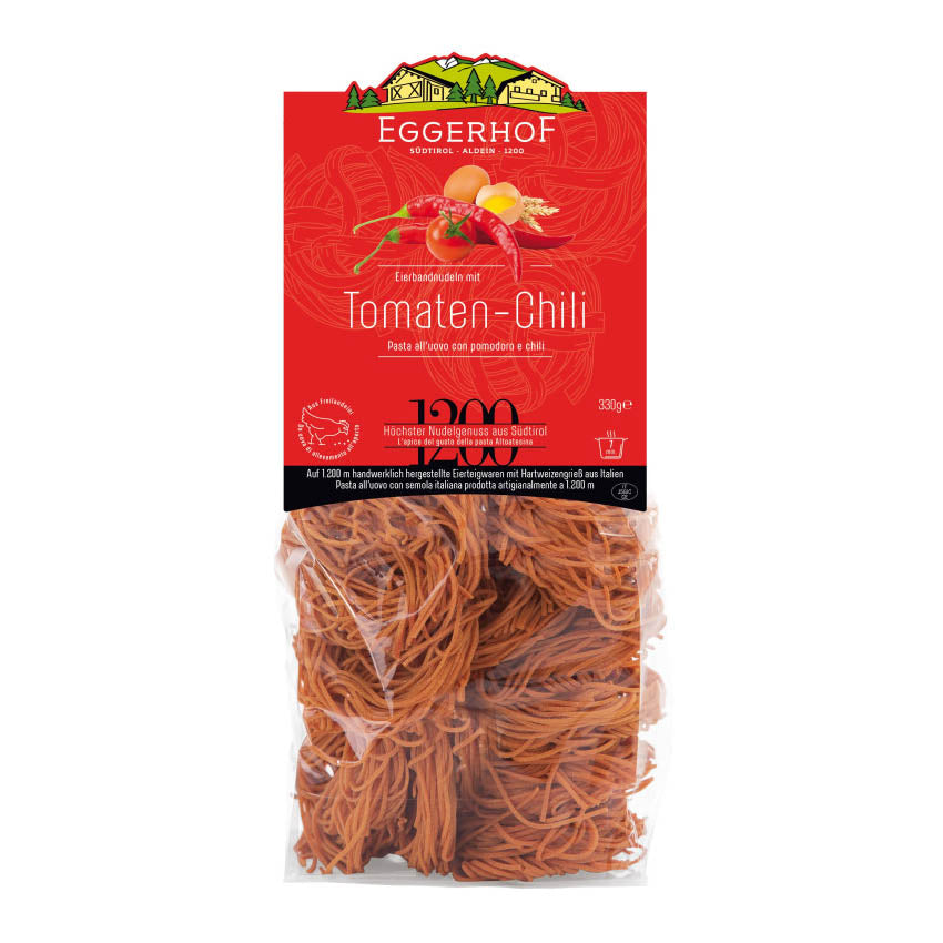 Eggerhof  Tomaten-Chili Bandnudeln  310g
