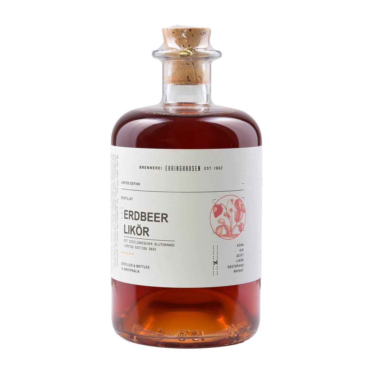 Ehringhausen  Erdbeerlikör  500ml