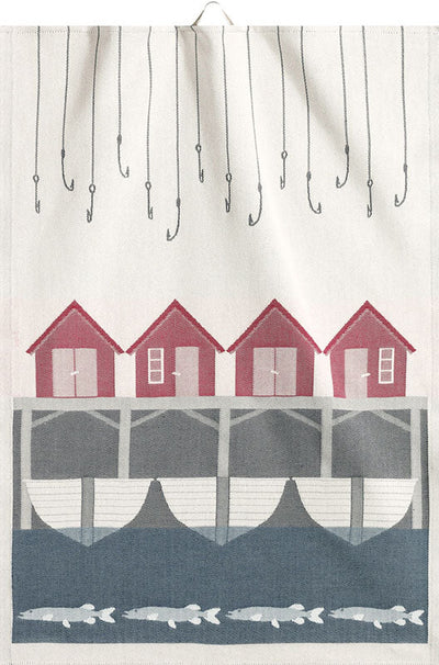Fiskeläge Geschirrtuch – 35x50cm