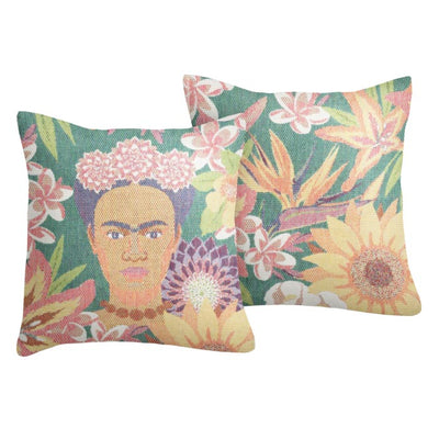 Flores Frida Kahlo Kissen – 40x40cm