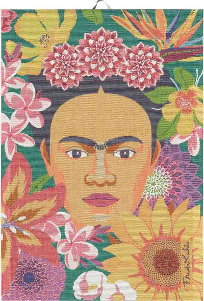 Flores Frida Kahlo Handtuch – 35x50cm