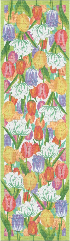 Ekelund  Tischläufer mit Tulpen  35x120cm