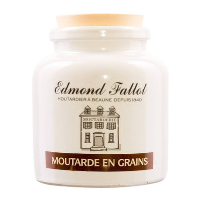 Wholegrain Mustard – Coarse Mustard in a Stoneware Pot