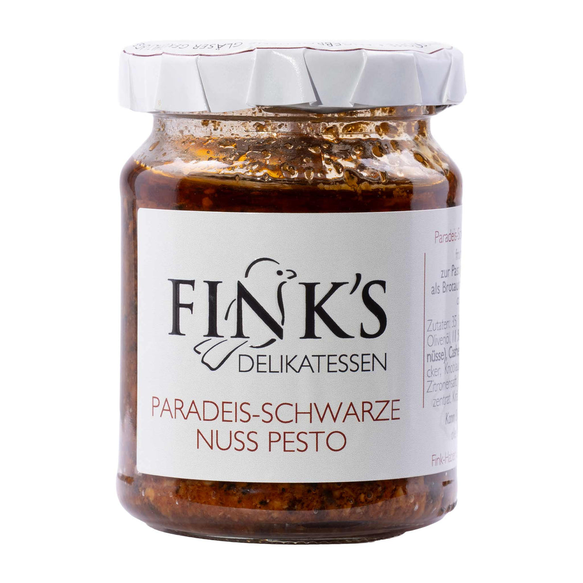 Finks Delikatessen  Paradeis Schwarze Nuss Pesto