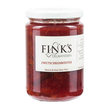 Finks Delikatessen  Zwetschken Röster