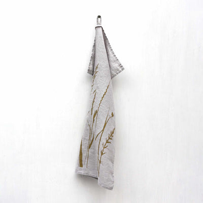 Linen Dish Towel Grey – Meadow