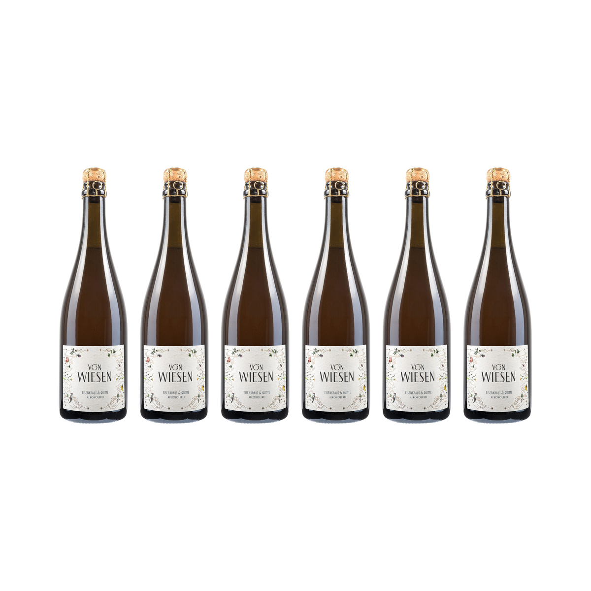 Eisenkraut & Quitte – alkoholfrei — 6× 750 ml