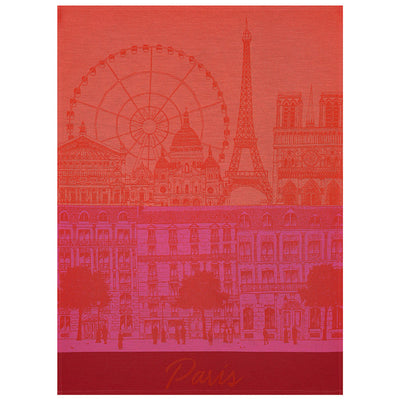 Tea towel – Paris Panorama – meringue