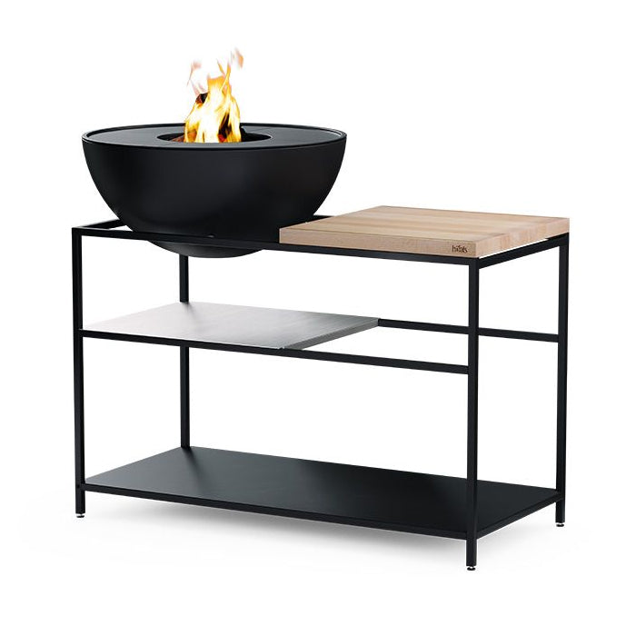 höfats  Fire Kitchen Bowl 70 Plancha Grillset