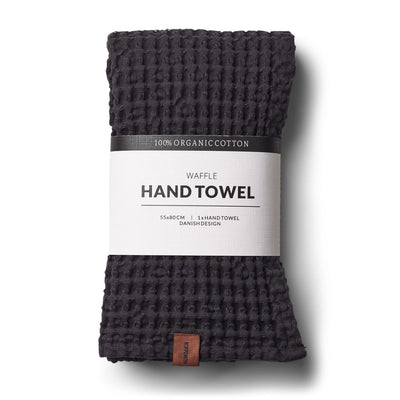 Waffle towel coal