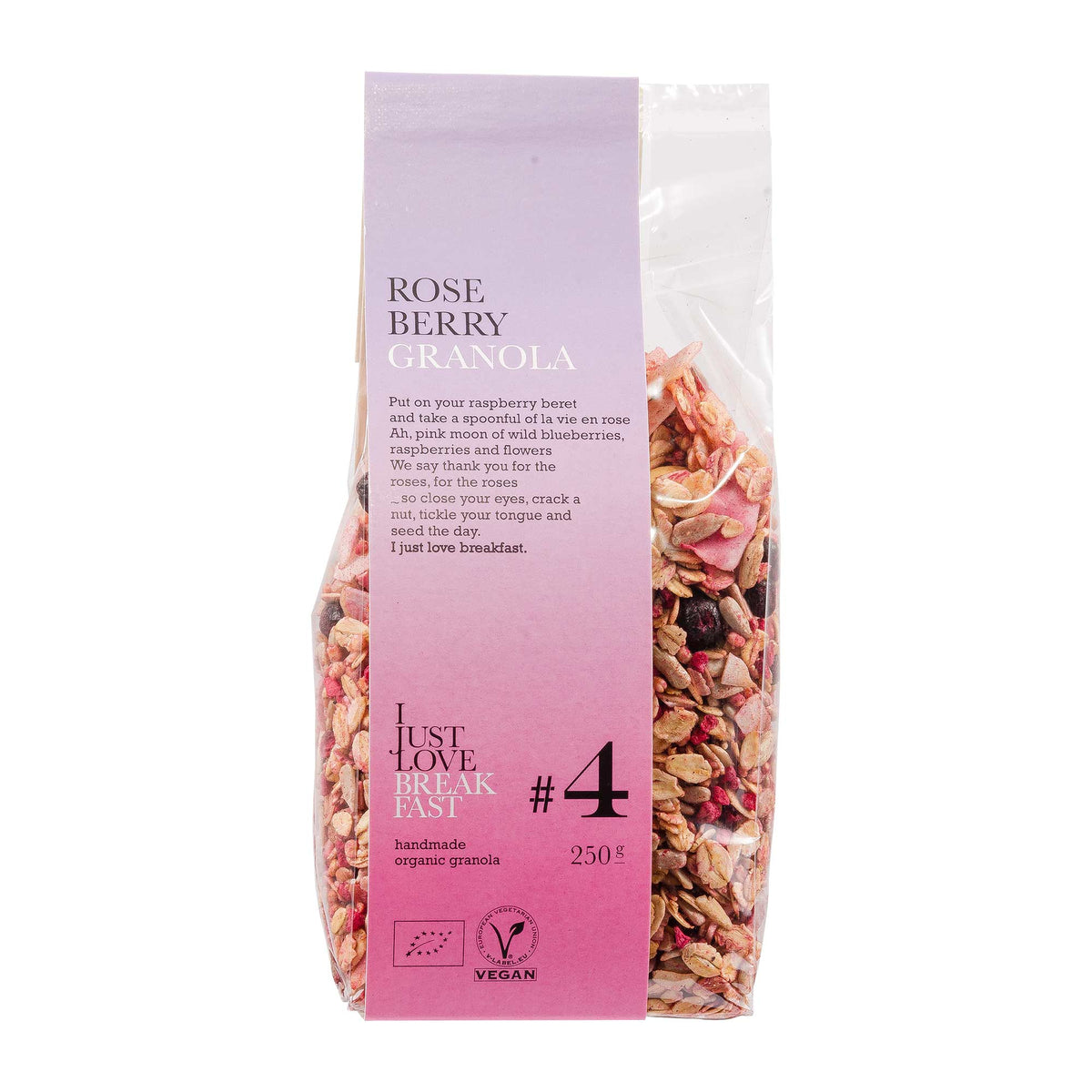 I just love breakfast  #4 Granola Rose Berry