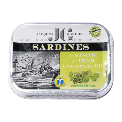 Sardines with Basil & Thyme