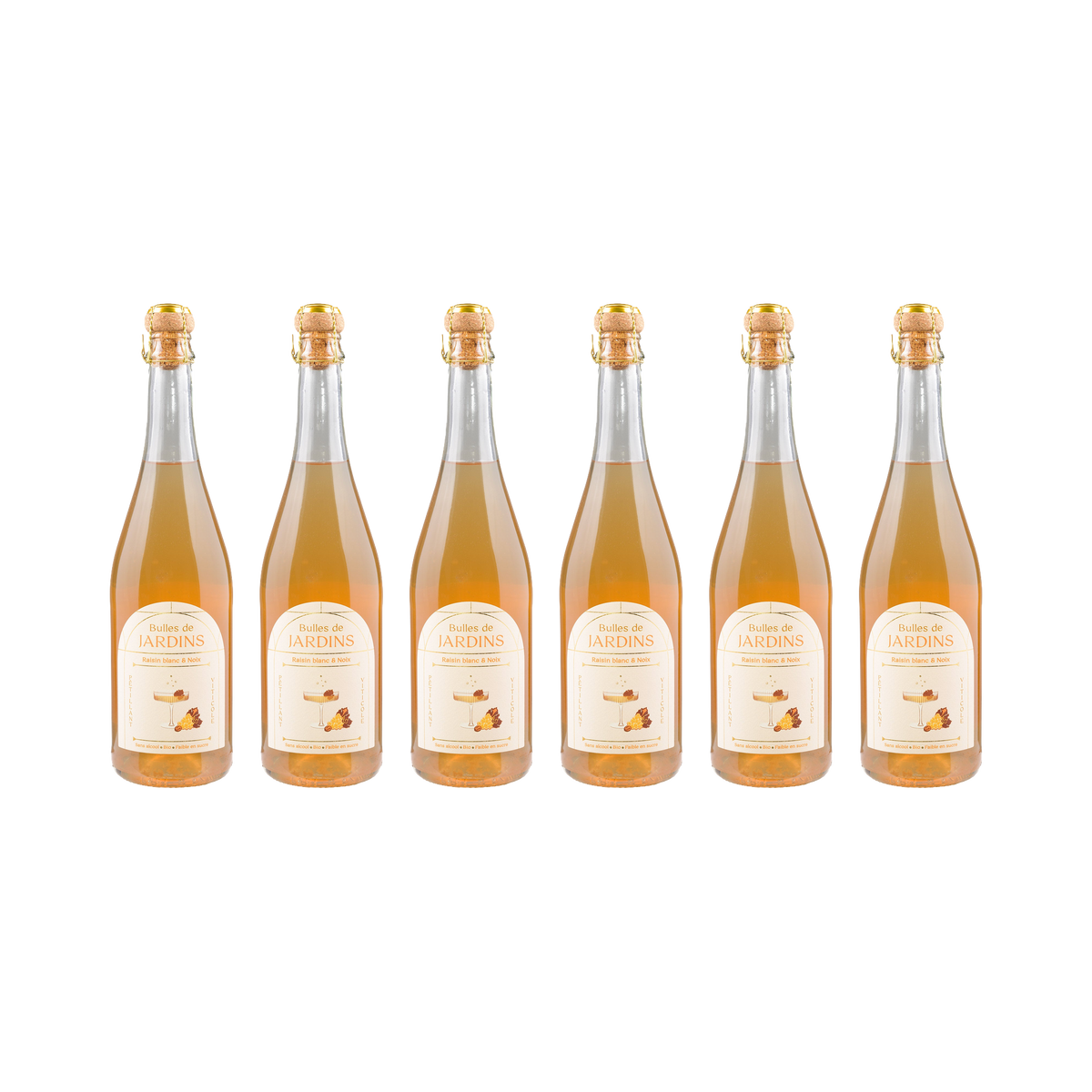 Traube Walnuss Sparkling alkoholfrei — 6× 700 ml